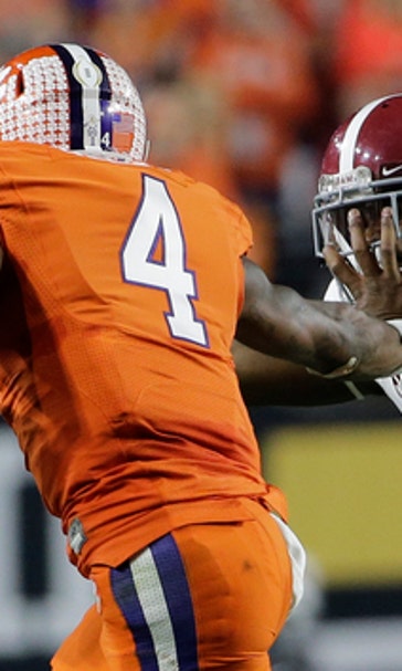 Watson's big night can't lift No. 1 Clemson in 45-40 loss